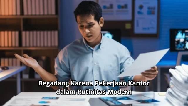 Begadang karena Pekerjaan Kantor