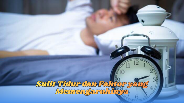 sulit tidur